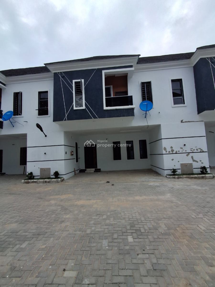 4 Bedroom Terrace Duplex, Mobil Road, Ajah, Lagos, House for Sale