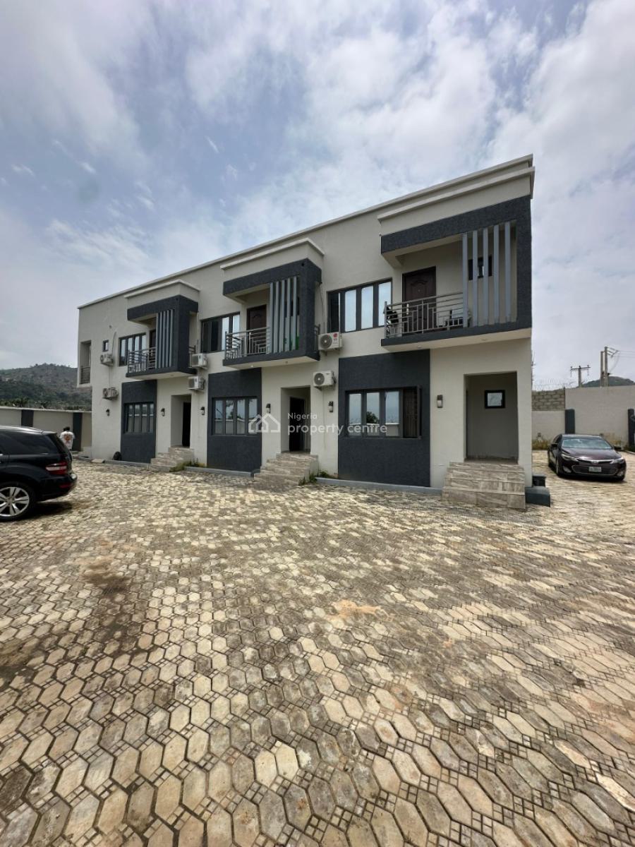 Well Finished 3 Bedroom Terrace Duplex with Bq, 7 Minute to Maitama, Katampe, Abuja, Terraced Duplex for Rent