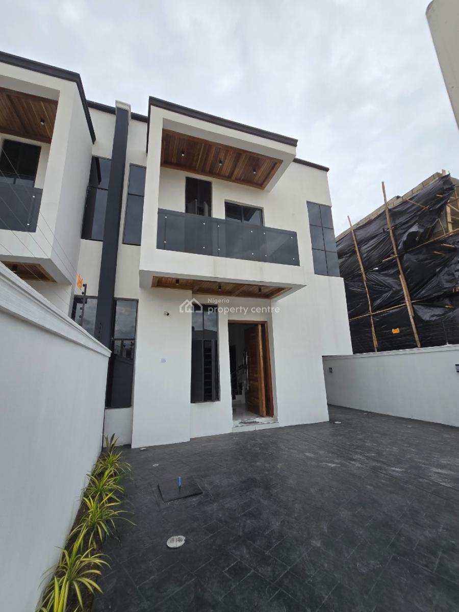 Luxury 4 Bed Semi-detached Duplex with Bq, Lekki, Lagos, House for Sale