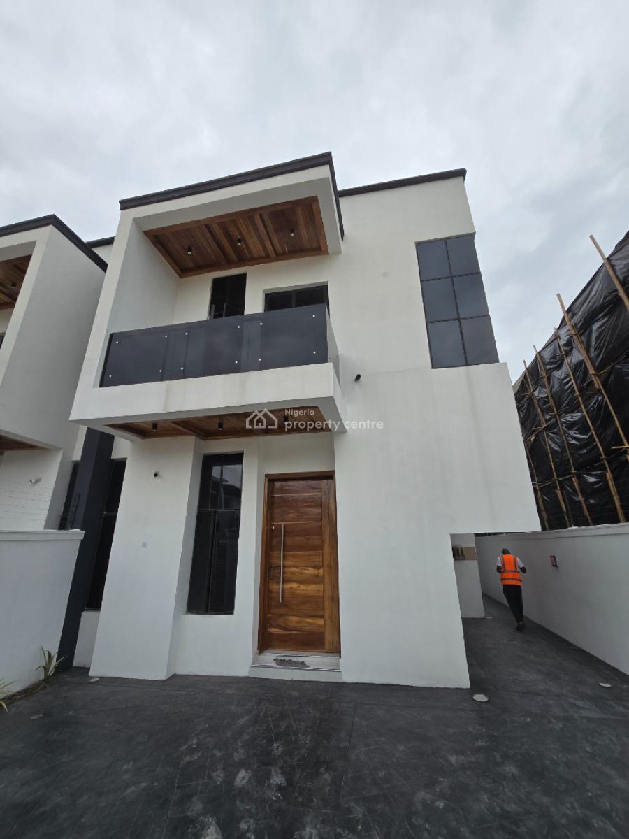 Luxury 4 Bed Semi-detached Duplex with Bq, Lekki, Lagos, House for Sale