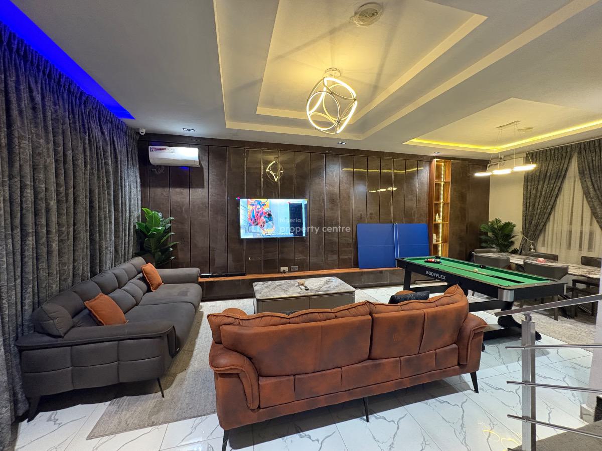 Luxury 3 Bedroom Apartment, Lagos Business School, Sangotedo, Ajah, Lagos, Flat / Apartment Short Let