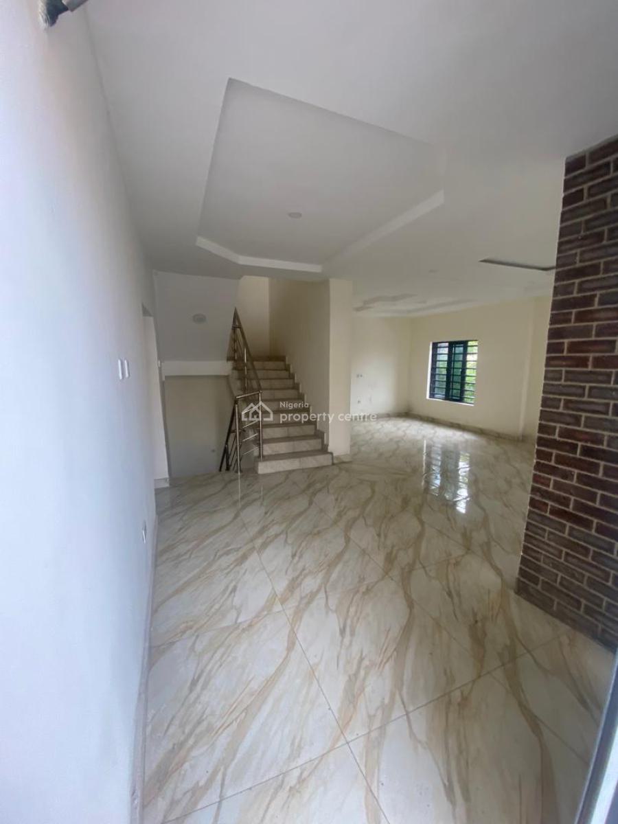 Brand New Serviced 4 Bedroom Terrace Duplex with Bq, By Petrocam Filling Station Lekki Right, Lekki Phase 1, Lekki, Lagos, House for Rent