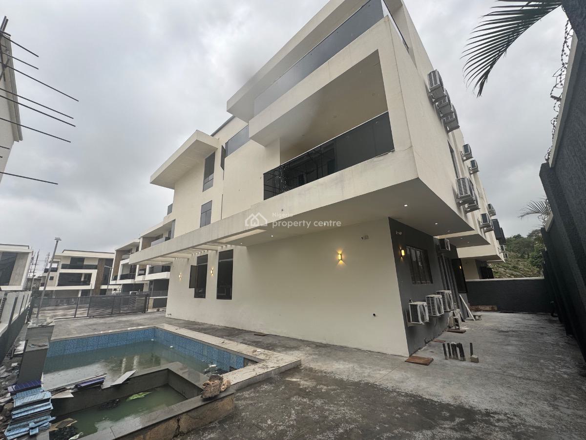 Luxury Finished 6 Bedrooms Detached Duplex with Elevator, Guzape District, Abuja, Detached Duplex for Sale