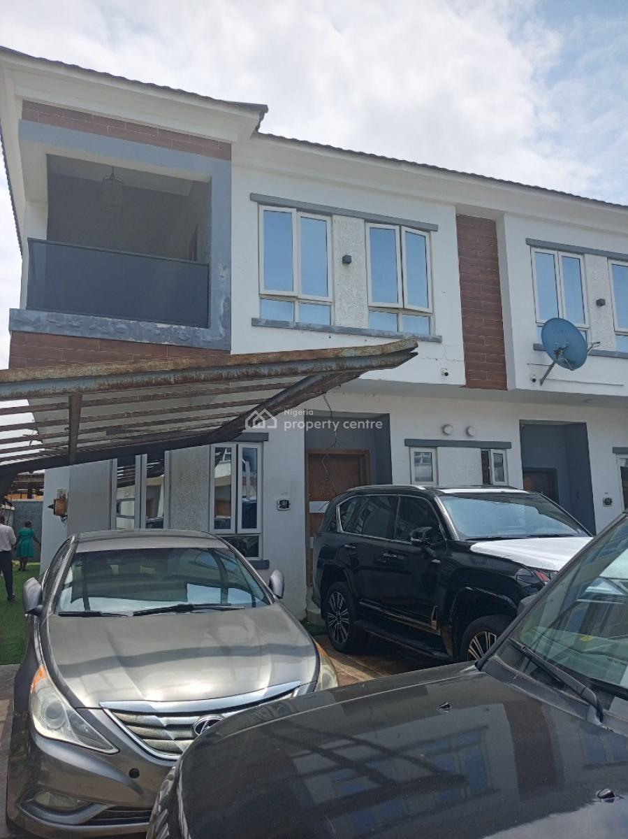 Spacious 4 Bedroom with Bq Pool Gym 24 Hours Light Playground, Ikate Elegushi, Lekki, Lagos, Semi-detached Duplex for Rent