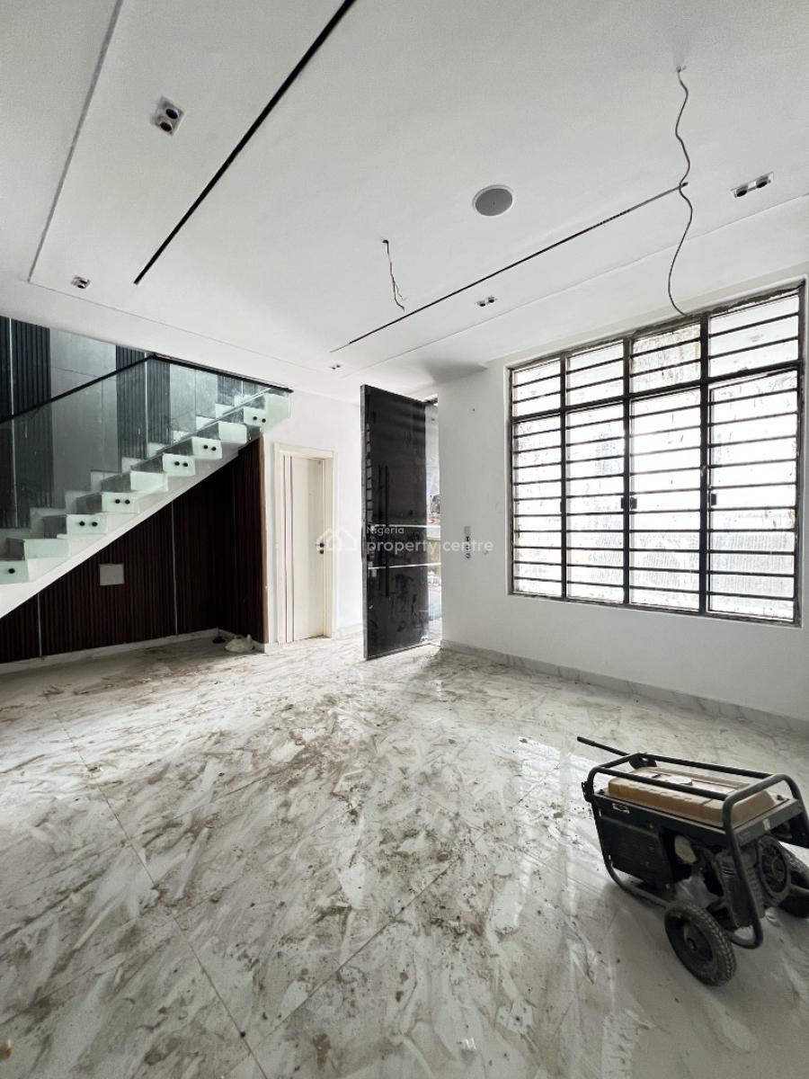 Contemporary 4 Bedroom Terraced  Duplex with Bq in a Serene Environment, Ikate, Lekki, Lagos, Terraced Duplex for Sale
