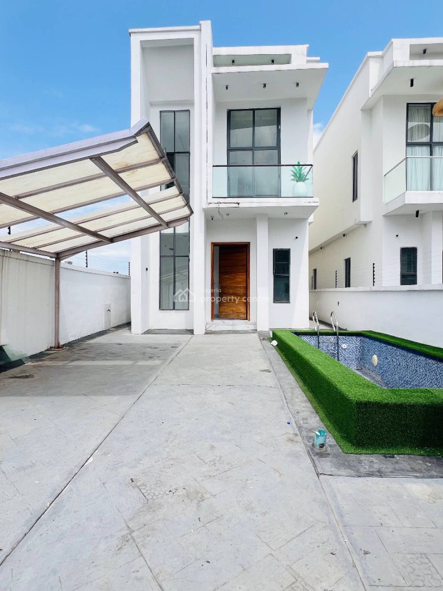 5 Bedroom Fully Detached Duplex + Bq, & Pool, Lekki, Lagos, Detached Duplex for Sale