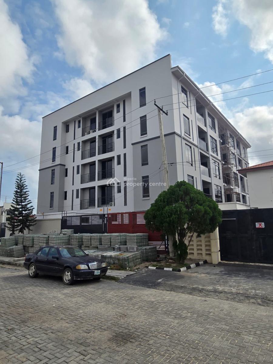 Exquisitely Finished 3 Bedroom Apartment with Elevator & Bq, Lekki Phase 1, Lekki, Lagos, Block of Flats for Sale