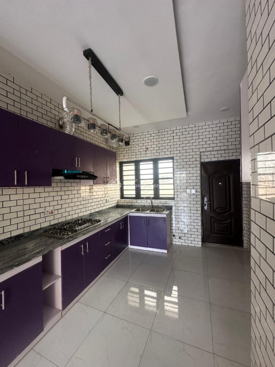 Lovely 4 Bedroom Terraced Duplex with Bq, Chevron Toll Gate, Lekki, Lagos, Terraced Duplex for Sale