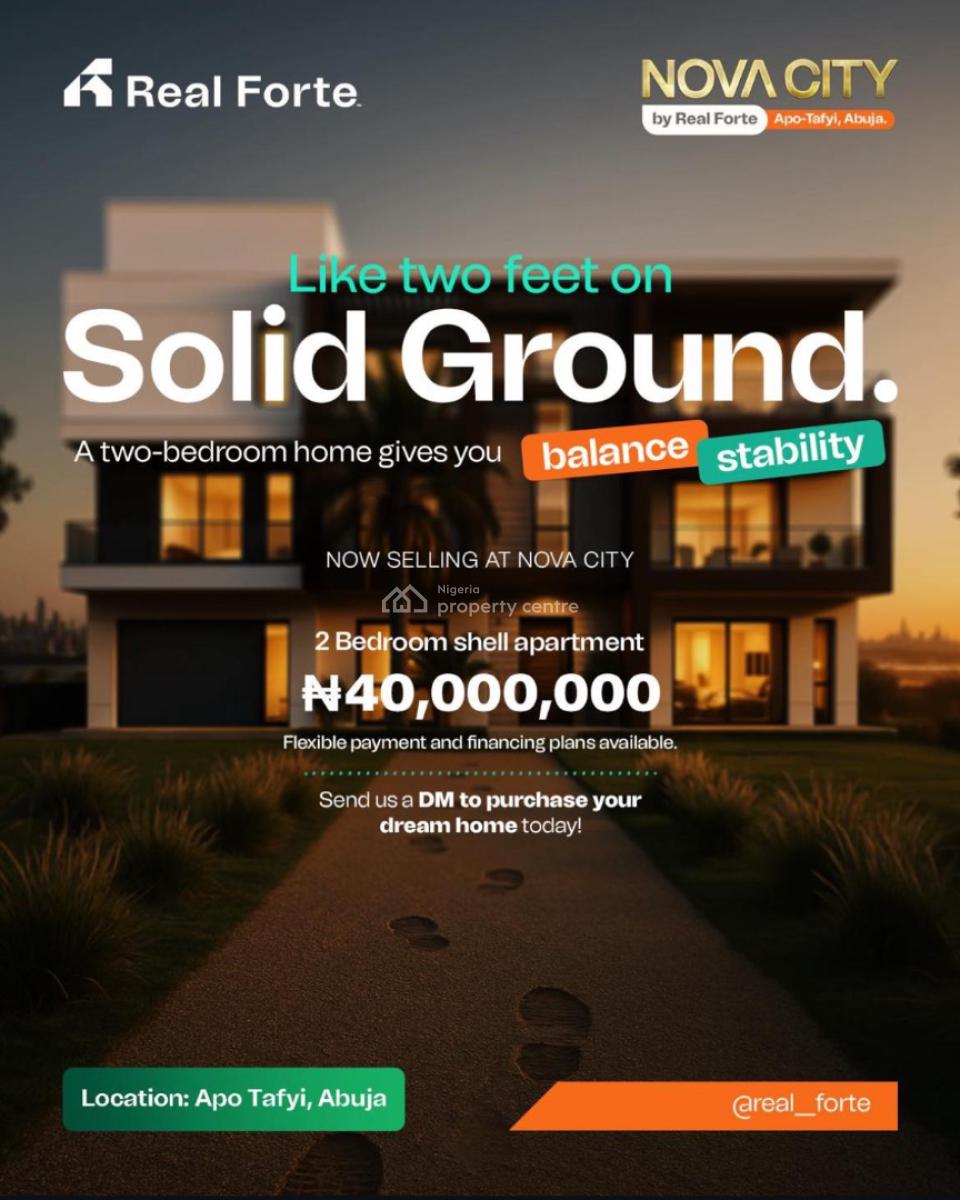 4bedroom Fully Detached Duplex, Nova City, Tafyi, Apo, Abuja, Detached Duplex for Sale