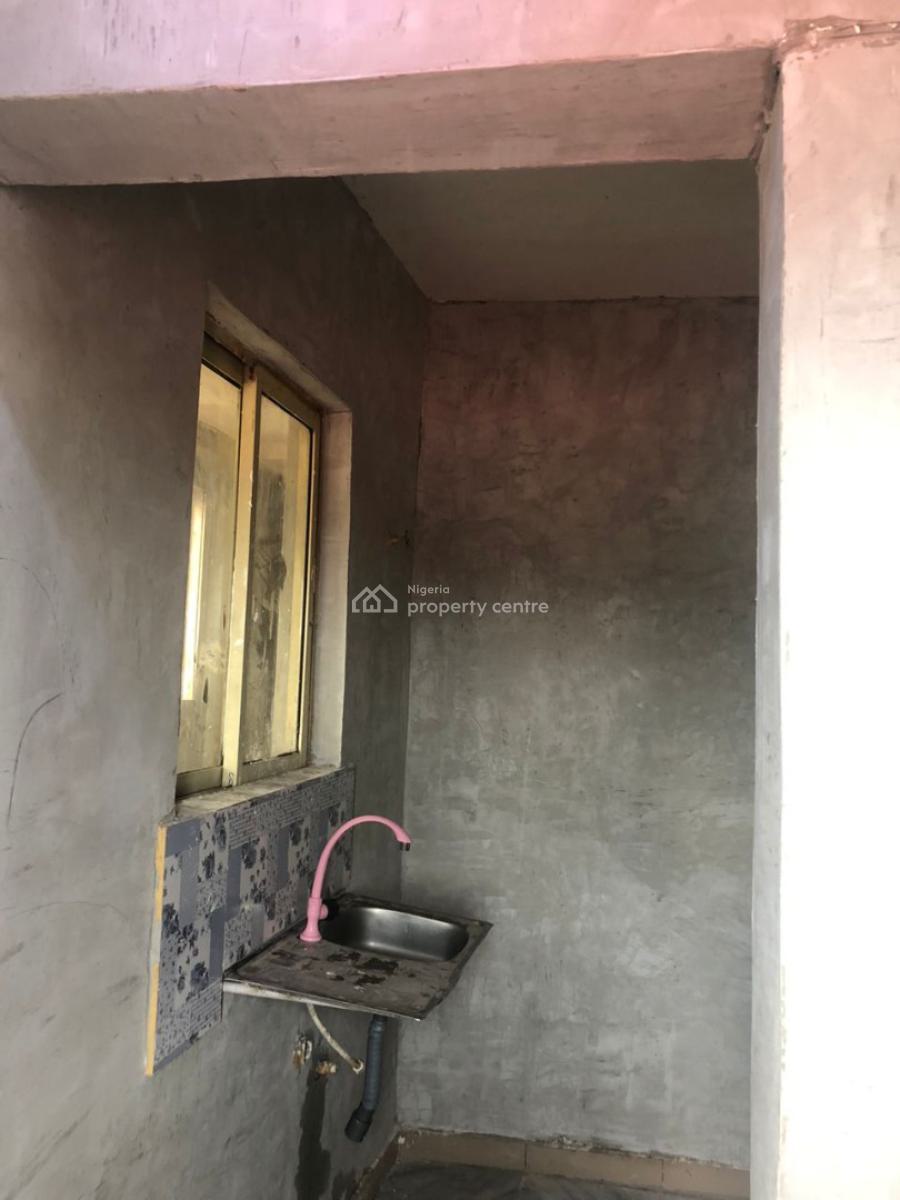 Spacious 2 Bedroom Flat with One Toilet and Pop Finishing, Ogba, Ikeja, Lagos, Flat / Apartment for Rent