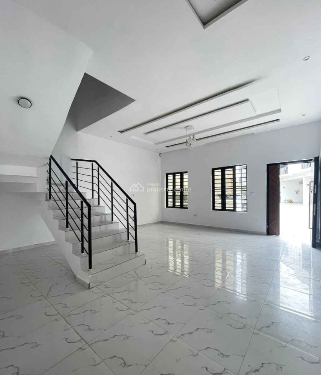 Exquisite 4 Bedroom Semi Detached Duplex with Bq, Orchid Road, Lekki, Lagos, Semi-detached Duplex for Rent