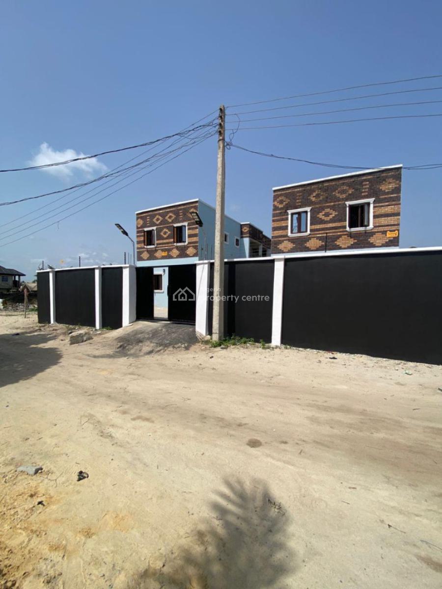 Classical Newly Built 4unit of 2bdrm Flat with Bq and 8unit of Mini Fl, Awolusi Street,oniwulu,off Kajola,bogije,ibeju,lekki. Close to Omu Res, Lekki, Lagos, Flat / Apartment for Sale
