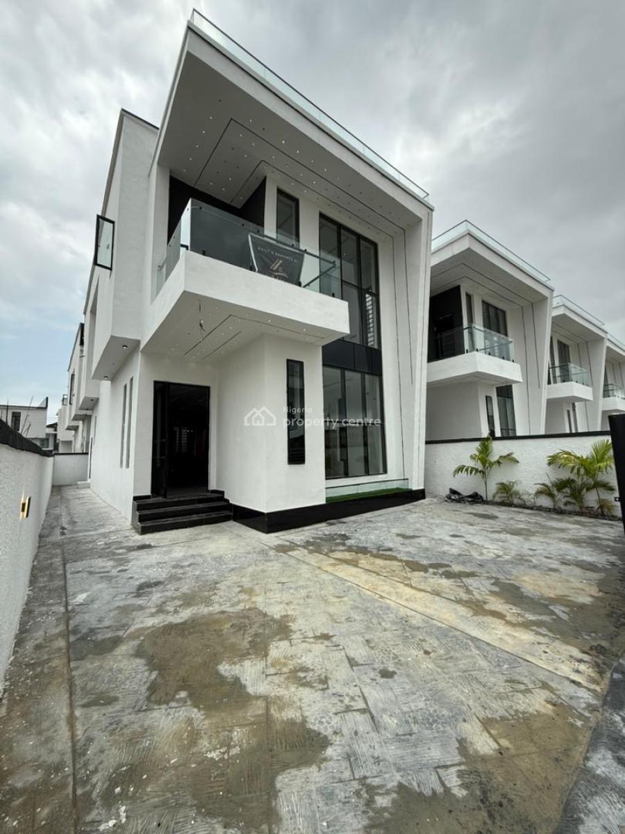 4 Bedroom Detached Duplex with a Bq  with a Private Compound, Ajah, Lagos, Detached Duplex for Sale
