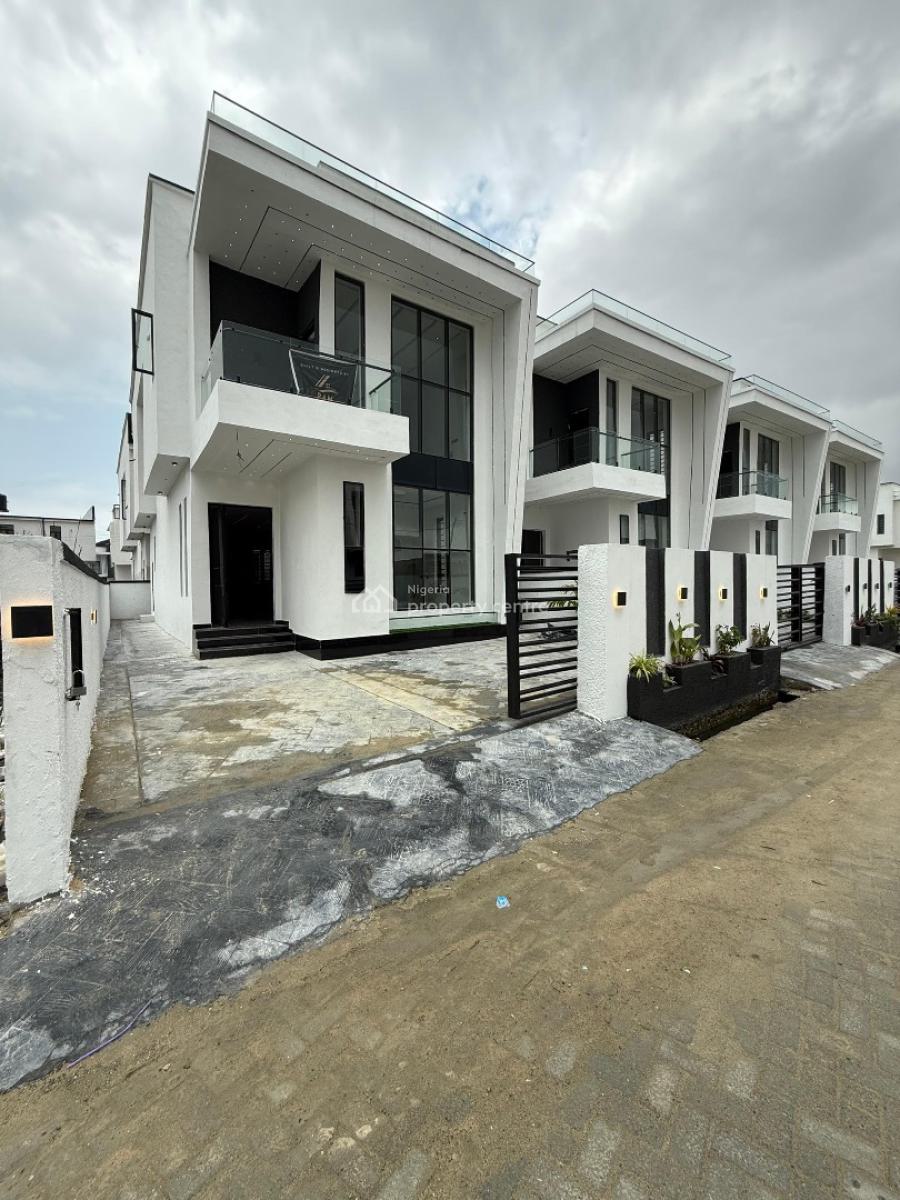 4 Bedroom Detached Duplex with a Bq  with a Private Compound, Ajah, Lagos, Detached Duplex for Sale