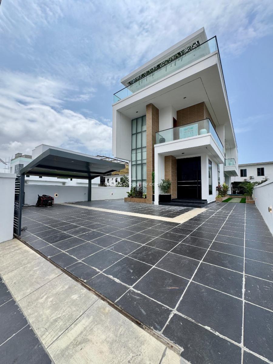 Magnificent 5 Bedroom   Detached Duplex with a Cinema & Pool, Ikate, Lekki, Lagos, Detached Duplex for Sale