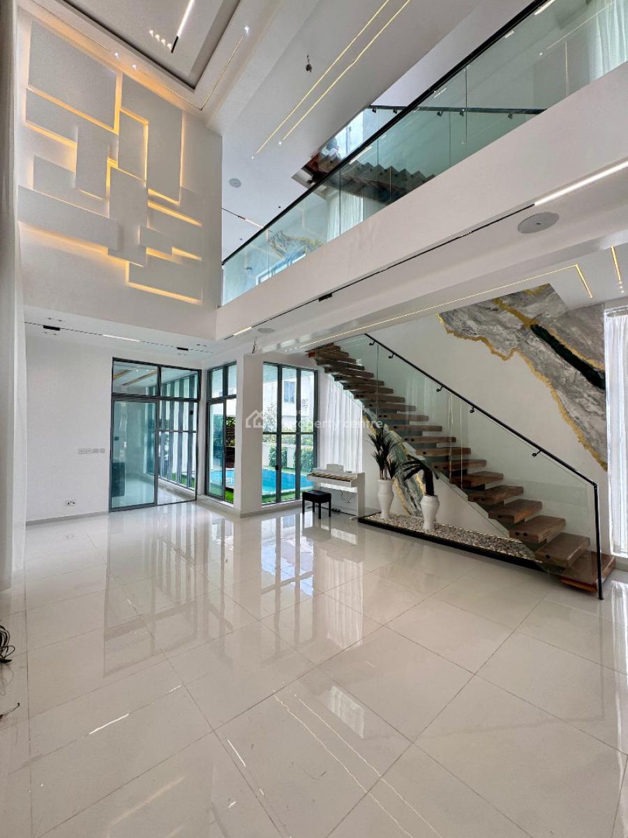 Magnificent 5 Bedroom   Detached Duplex with a Cinema & Pool, Ikate, Lekki, Lagos, Detached Duplex for Sale