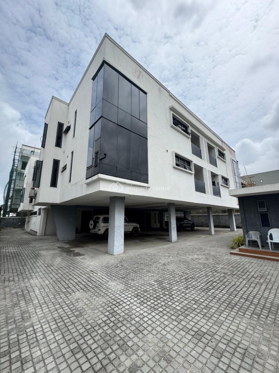 Beautifully Furnished 3bedroom Flat with Bq, Lekki Right, Lekki, Lagos, Flat / Apartment for Rent