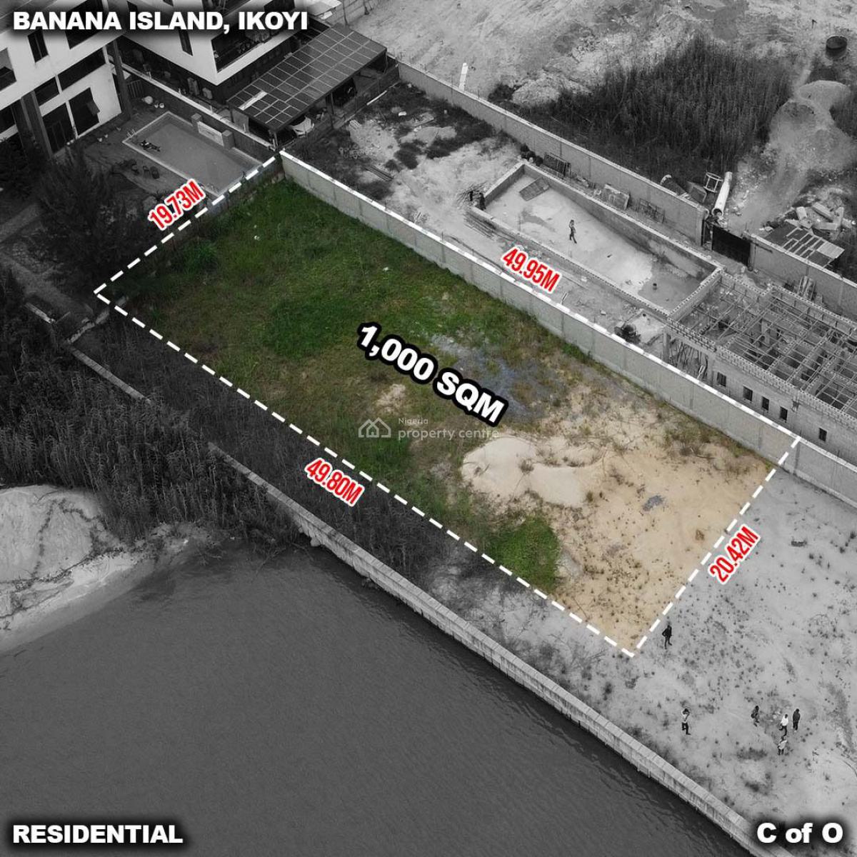 1000sqm Plot of Land in a High Brow Location, Banana Island, Ikoyi, Lagos, Land for Sale