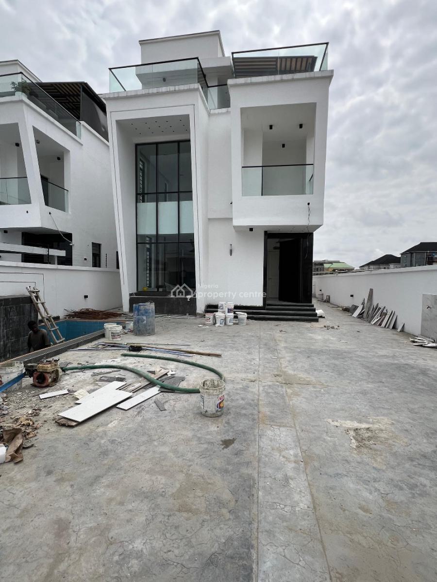 The Best Offer of a 5 Bedroom Detached Duplex with a Swimming Pool, Come with a Rooftop Terrace Within a Very Secured Estate, Lekki Phase 1, Lekki, Lagos, Detached Duplex for Sale