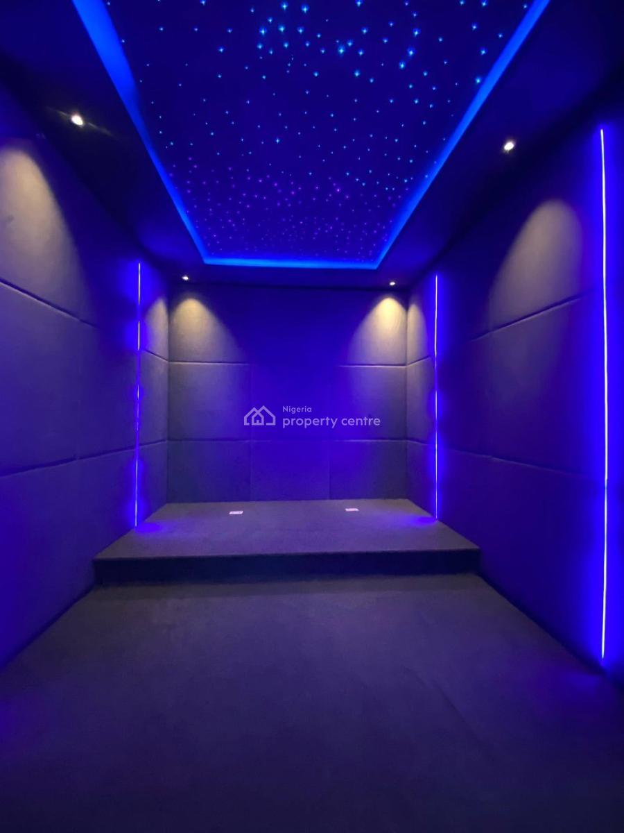Outstanding Perfectly Carved 5 Bed Smart Home with Cinema, Swimming, Osapa London Lekki, Osapa, Lekki, Lagos, Detached Duplex for Sale