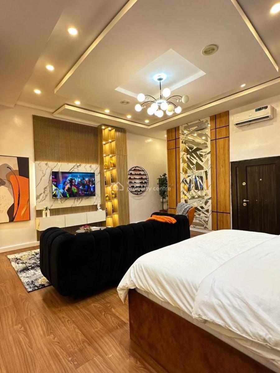 Luxuriously Furnished One Bedroom Studio Apartment, Osapa, Lekki, Lagos, Flat / Apartment Short Let