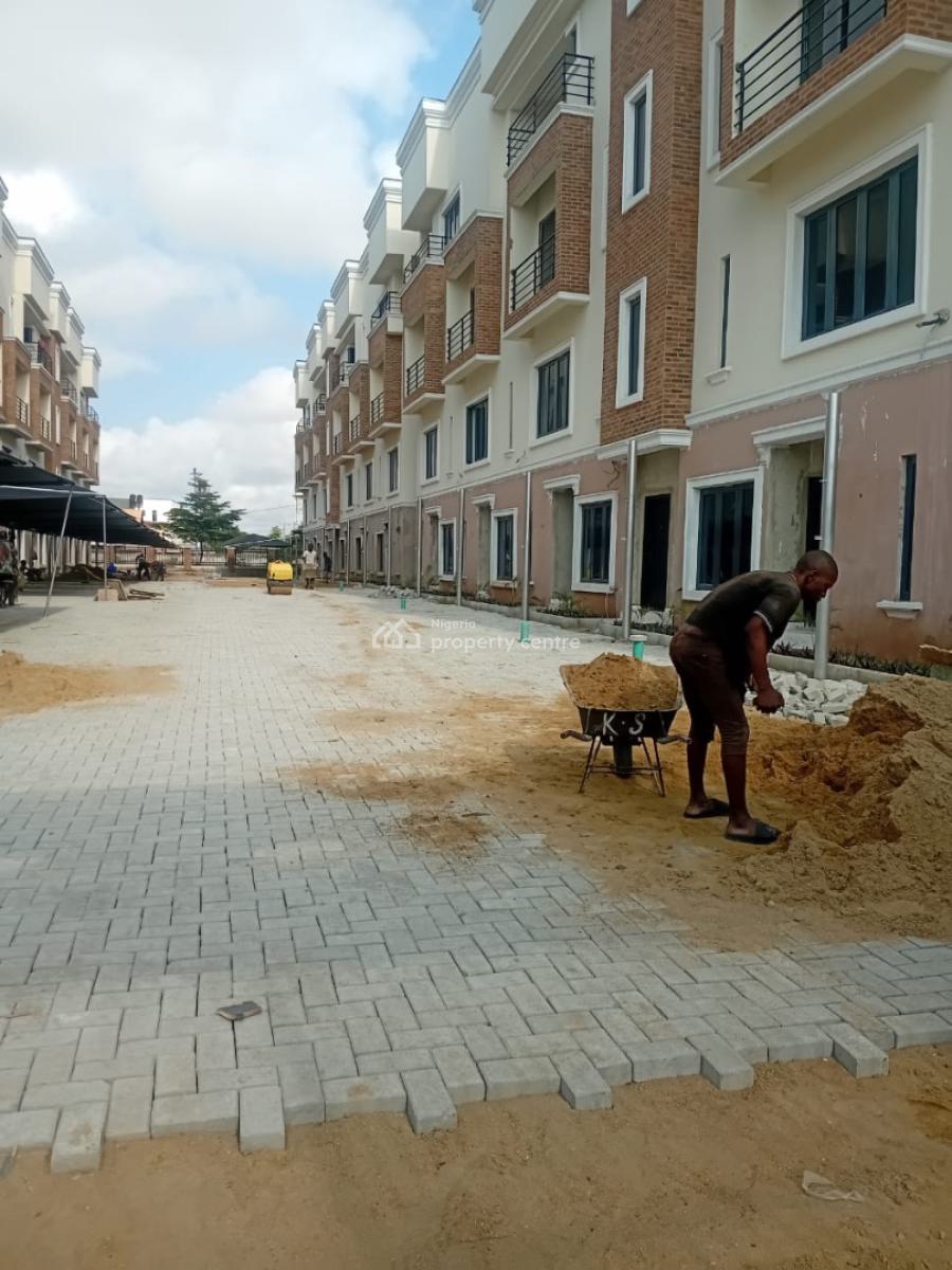 Luxury 4bedroom Terrace Duplex with Bq, Chevron, Lekki, Lagos, House for Rent