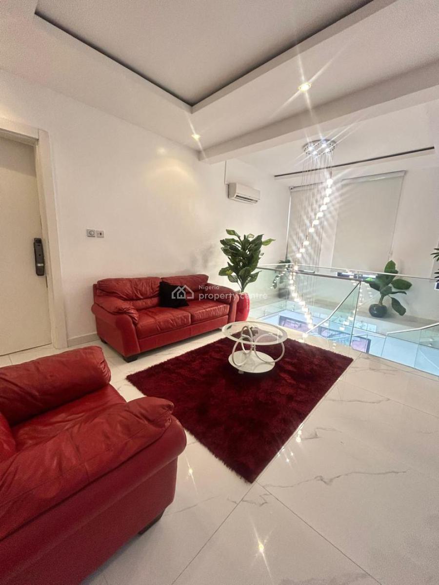 3 Bedroom Fully Furnished Penthouse Maisonette, Lekki Phase 1, Lekki, Lagos, House for Rent