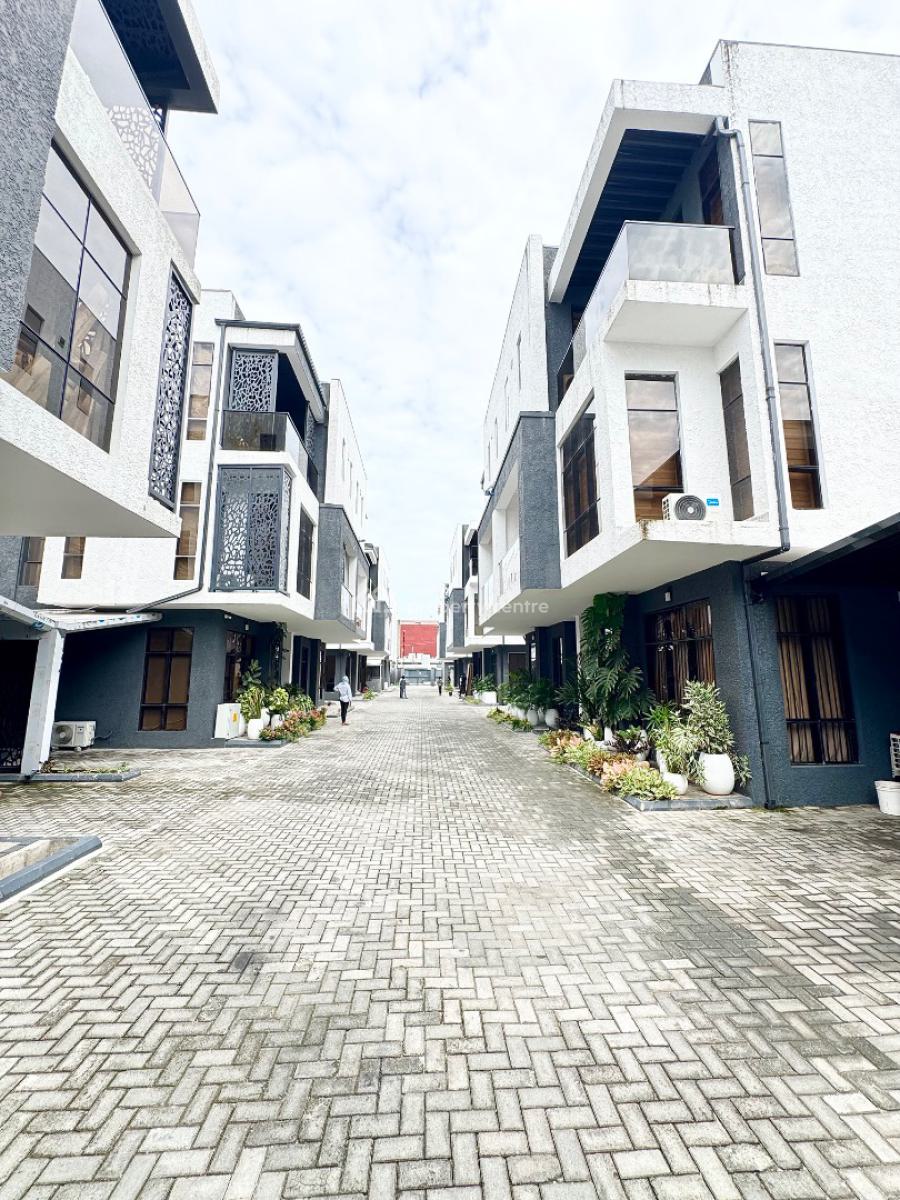The Most Affordable 4 Bed Semi Detached with a Swimming Pool, Gym, Bq, in a Gated Estate, Off Adeola Odekun, Victoria Island (vi), Lagos, Semi-detached Duplex for Sale