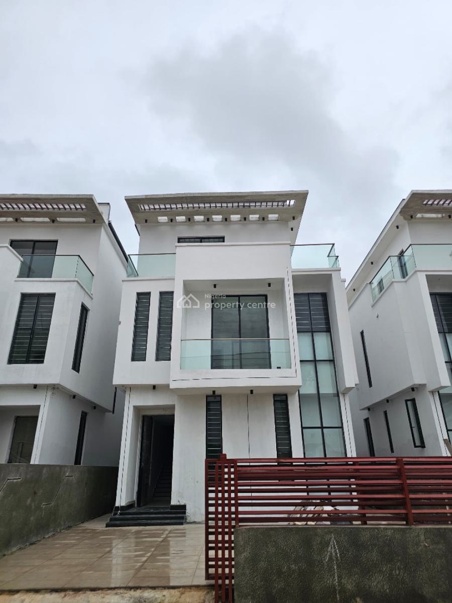 Luxurious 5 Bedroom Detached Duplex with a Bq and in a Secured Estate., Chevron, Lekki, Lagos, Detached Duplex for Sale