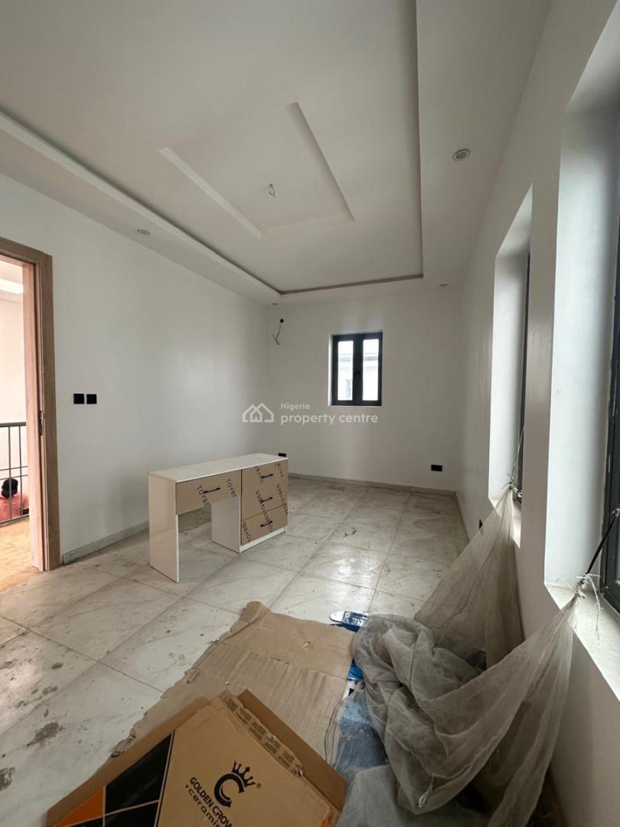 Stylish 5 Bedroom Semi-detached Duplex with Bq and in a Secured Estate, Ikate, Lekki, Lagos, Semi-detached Duplex for Sale