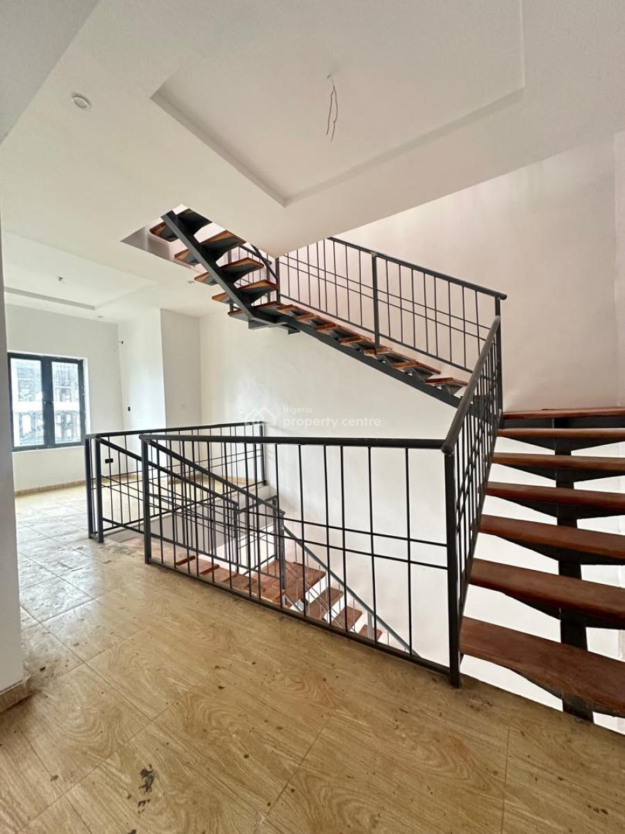 Stylish 5 Bedroom Semi-detached Duplex with Bq and in a Secured Estate, Ikate, Lekki, Lagos, Semi-detached Duplex for Sale