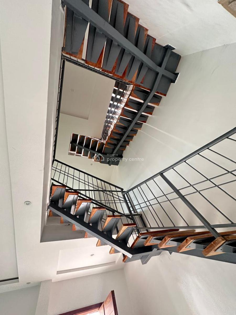 Stylish 5 Bedroom Semi-detached Duplex with Bq and in a Secured Estate, Ikate, Lekki, Lagos, Semi-detached Duplex for Sale