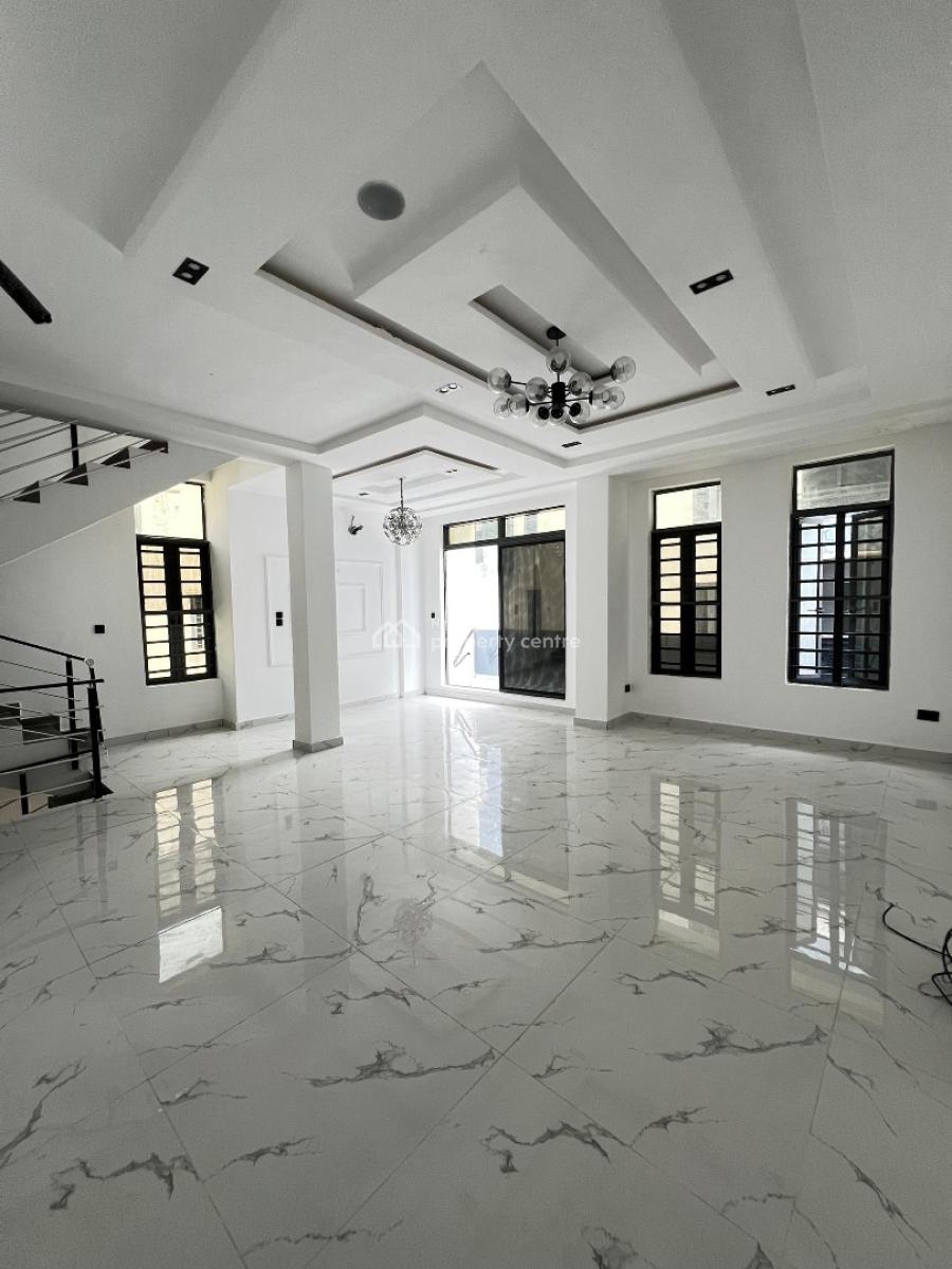 Contemporary 4 Bedroom Terraced Duplex with Bq in a Serene Environment, Ologolo, Lekki, Lagos, Terraced Duplex for Sale