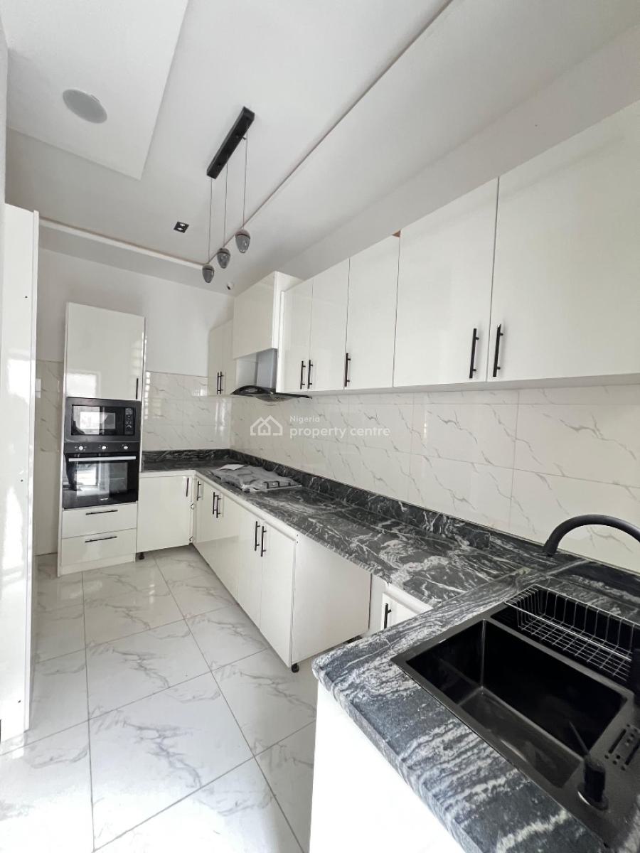 Contemporary 4 Bedroom Terraced Duplex with Bq in a Serene Environment, Ologolo, Lekki, Lagos, Terraced Duplex for Sale