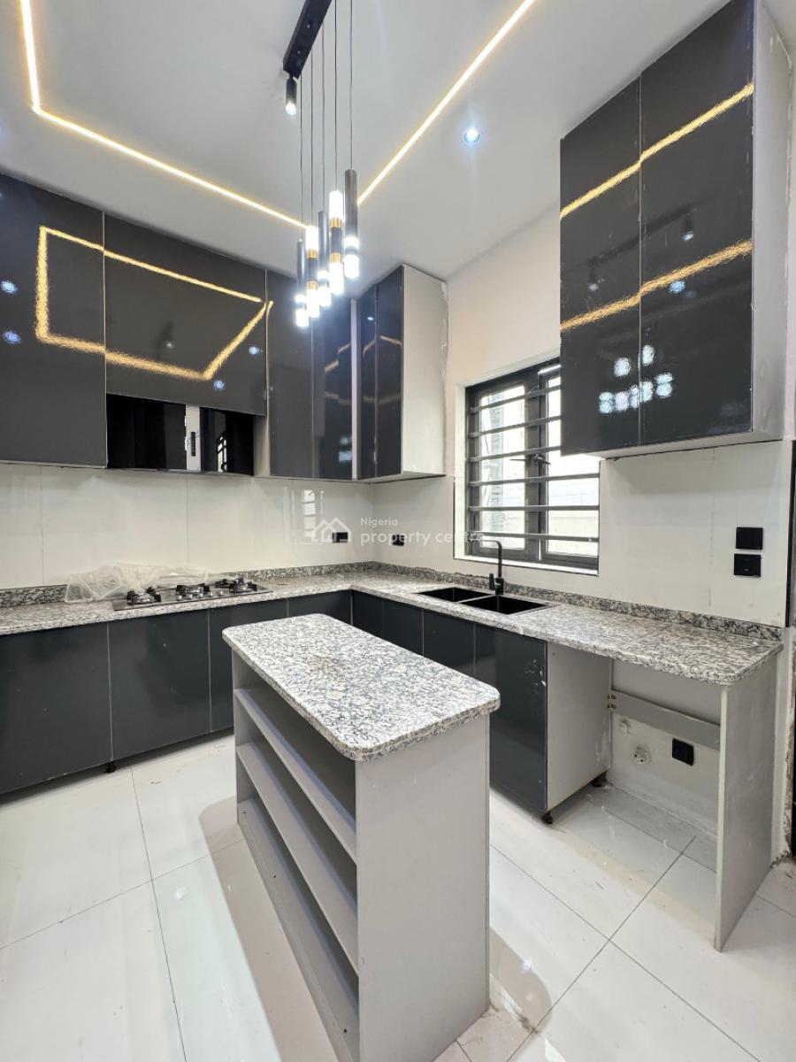 Lovely 4 Bedroom Semi-detached Duplex with a Bq  in a Self Compound, Ajah, Lekki, Lagos, Semi-detached Duplex for Sale