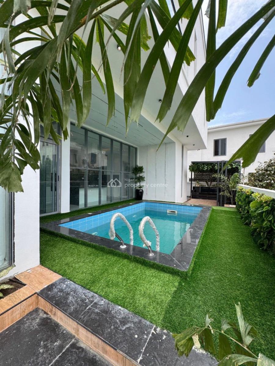 Magnificent 5 Bedroom   Detached Duplex with a Cinema & Pool., Aesthetically Pleasing Luxurious Home Within a Serene Estate, Osapa, Lekki, Lagos, Detached Duplex for Sale