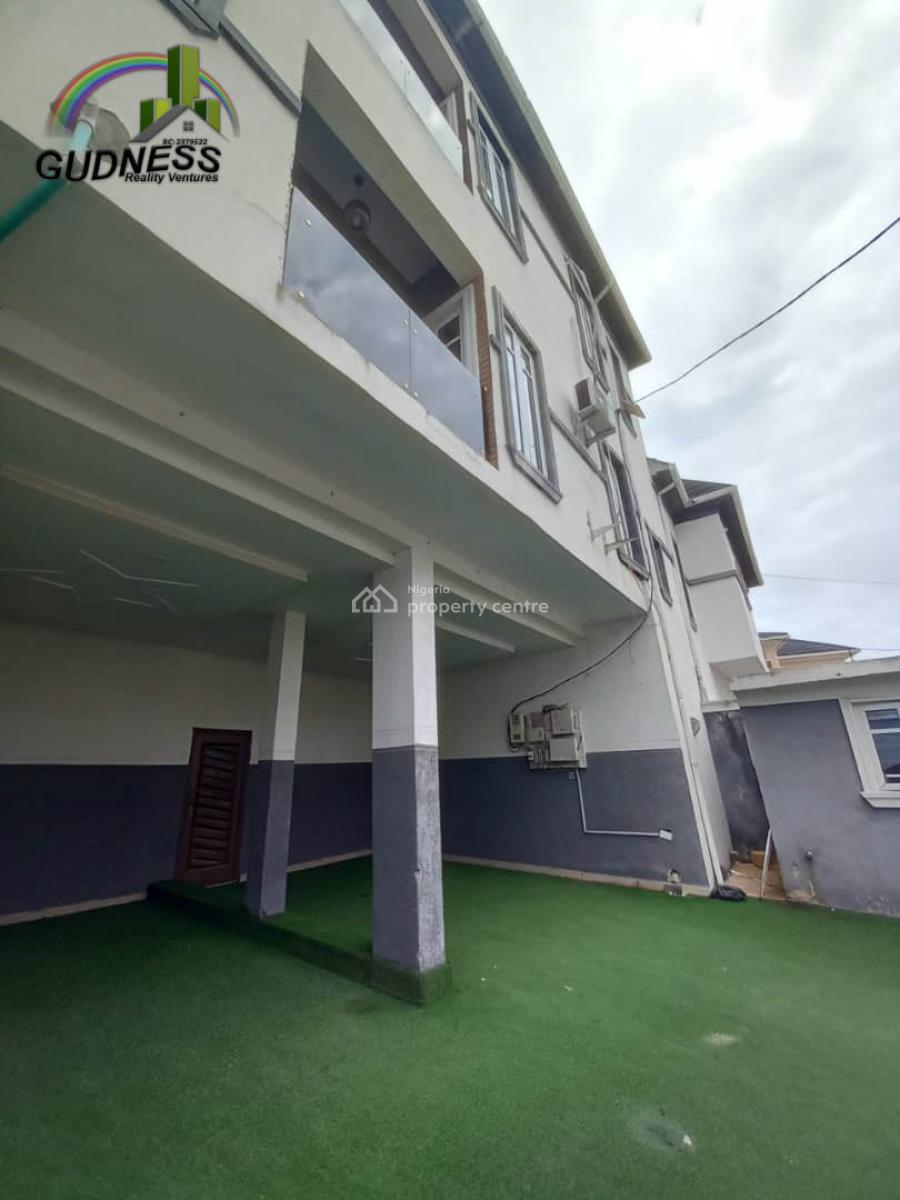 Spacious 4 Bedroom Terrace Duplex Alone in The Compound, Ikota, Lekki, Lagos, Terraced Duplex for Rent