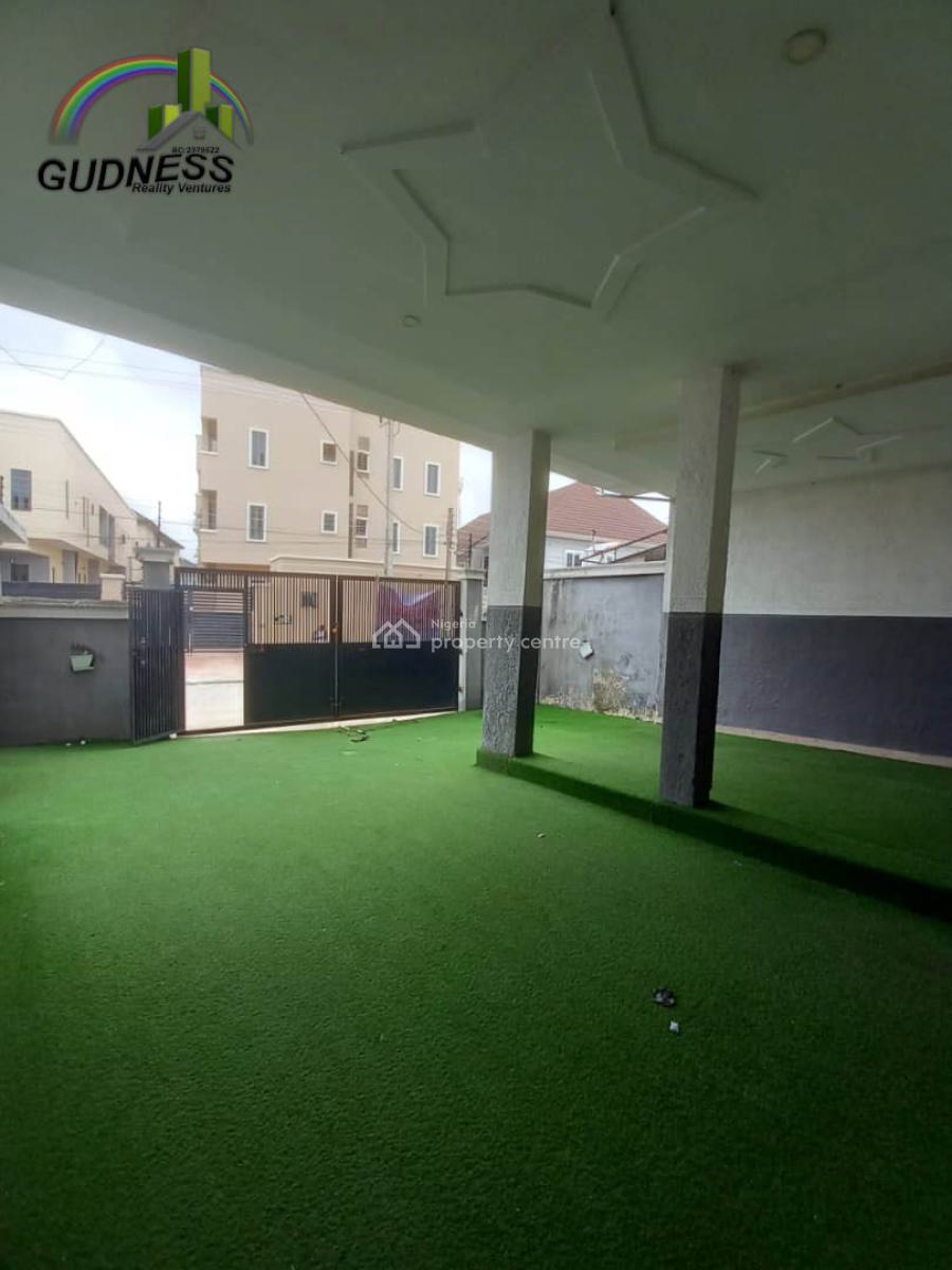 Spacious 4 Bedroom Terrace Duplex Alone in The Compound, Ikota, Lekki, Lagos, Terraced Duplex for Rent