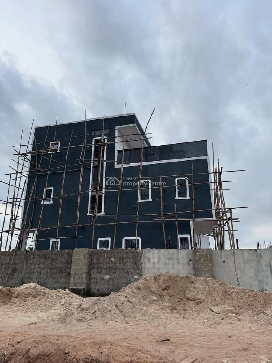 Newly Built 4 Bedroom Duplex Wt. Roof Top Terrace, Agip Estate, Port Harcourt, Rivers, Detached Duplex for Sale