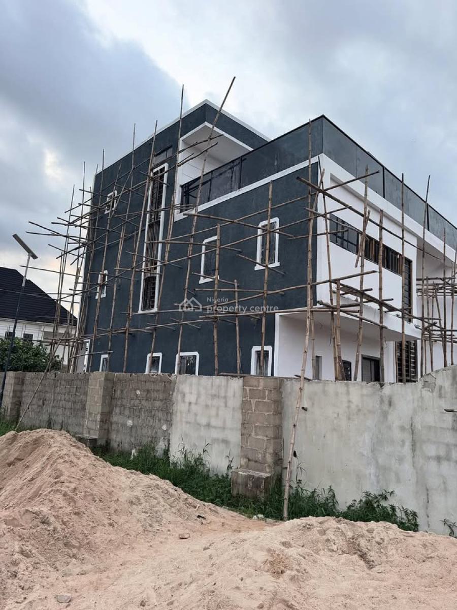 Newly Built 4 Bedroom Duplex Wt. Roof Top Terrace, Agip Estate, Port Harcourt, Rivers, Detached Duplex for Sale