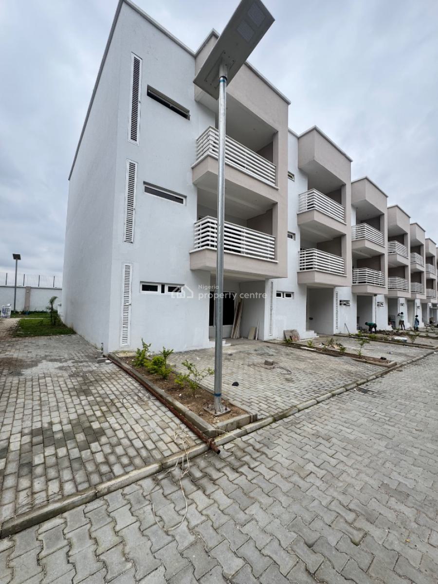 Luxurious & Exquisite Built 4beds Terraces with Bq, Off Okonjo Iweala Way, Utako, Abuja, Terraced Duplex for Sale