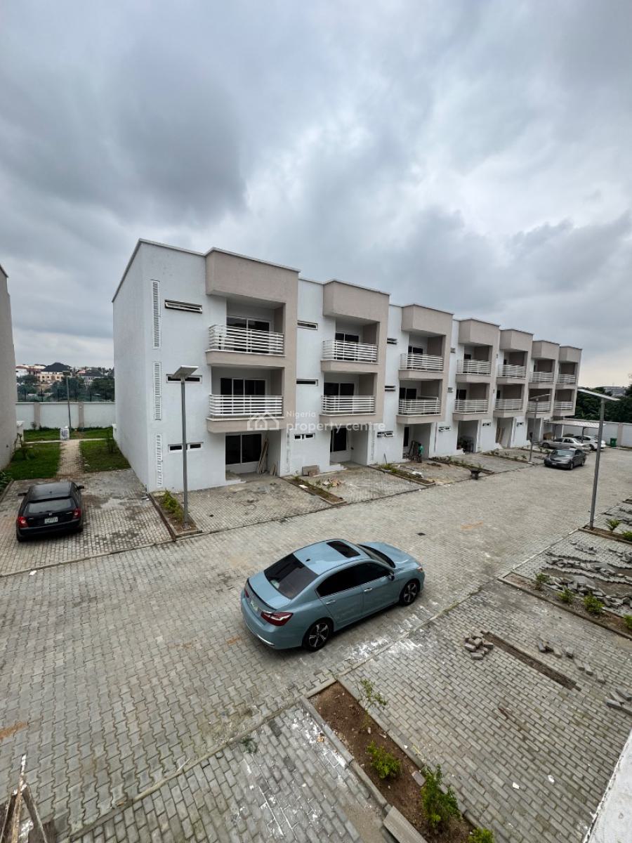 Luxurious & Exquisite Built 4beds Terraces with Bq, Off Okonjo Iweala Way, Utako, Abuja, Terraced Duplex for Sale