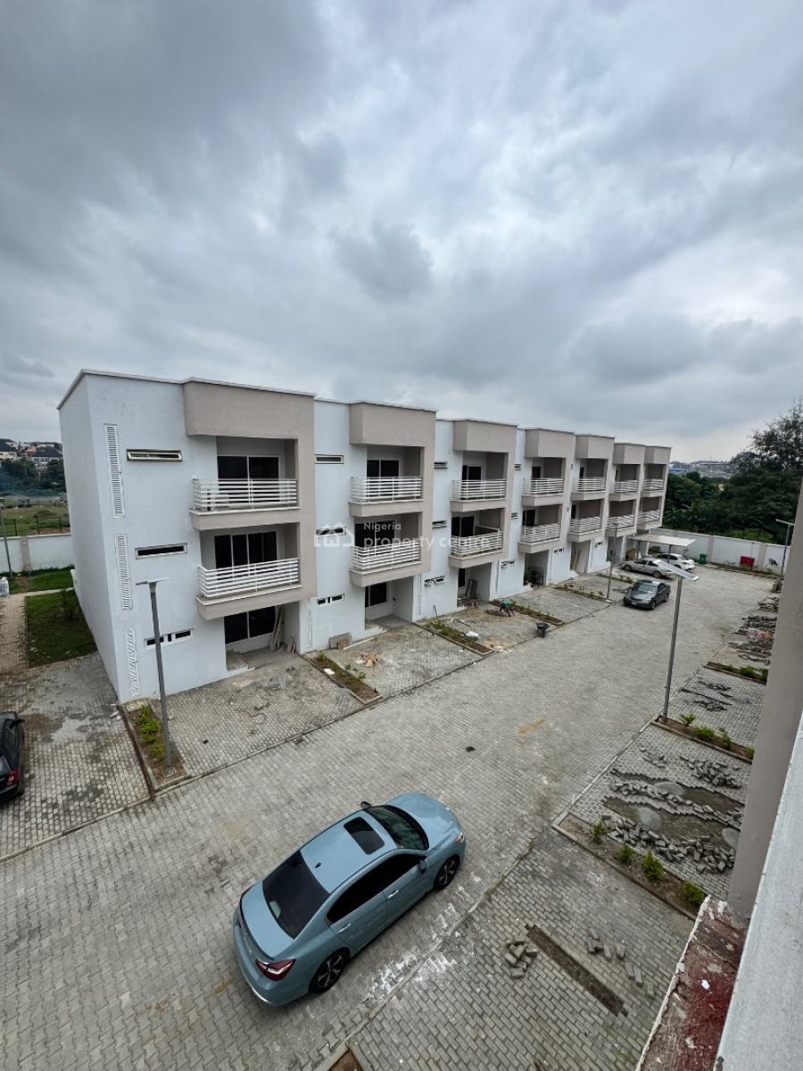 Luxurious & Exquisite Built 4beds Terraces with Bq, Off Okonjo Iweala Way, Utako, Abuja, Terraced Duplex for Sale