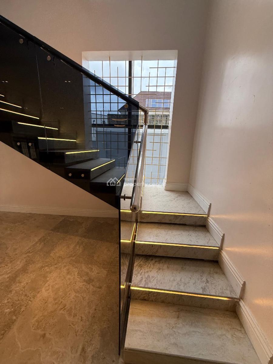 5bedroom Gated Tarrece Duplex Corner Piece, Guzape, Guzape District, Abuja, Terraced Duplex for Sale