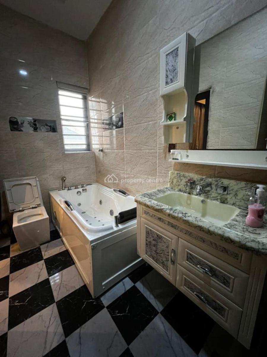 Luxury Furnished 4 Bedroom Terrace Duplex with Self Compound, Ikate, Lekki, Lagos, House for Rent