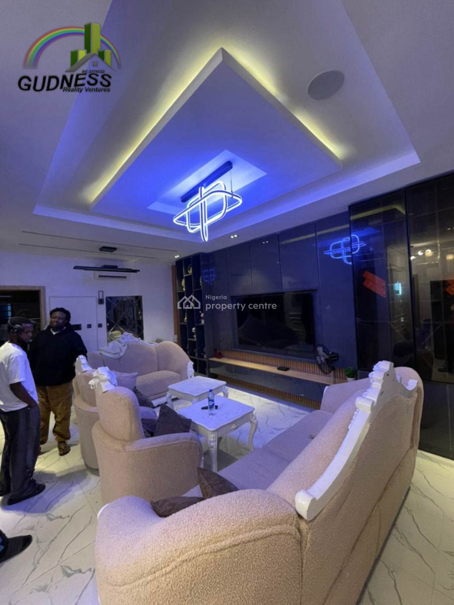 Lovely 4 Bedroom Fully Furnished Terrace Duplex, Mobile Road, Ajah, Lagos, Terraced Duplex for Rent