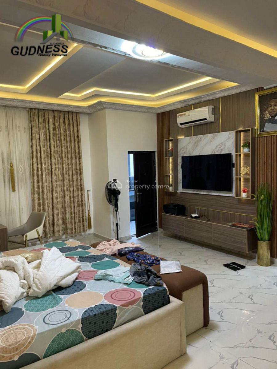 Lovely 4 Bedroom Fully Furnished Terrace Duplex, Mobile Road, Ajah, Lagos, Terraced Duplex for Rent