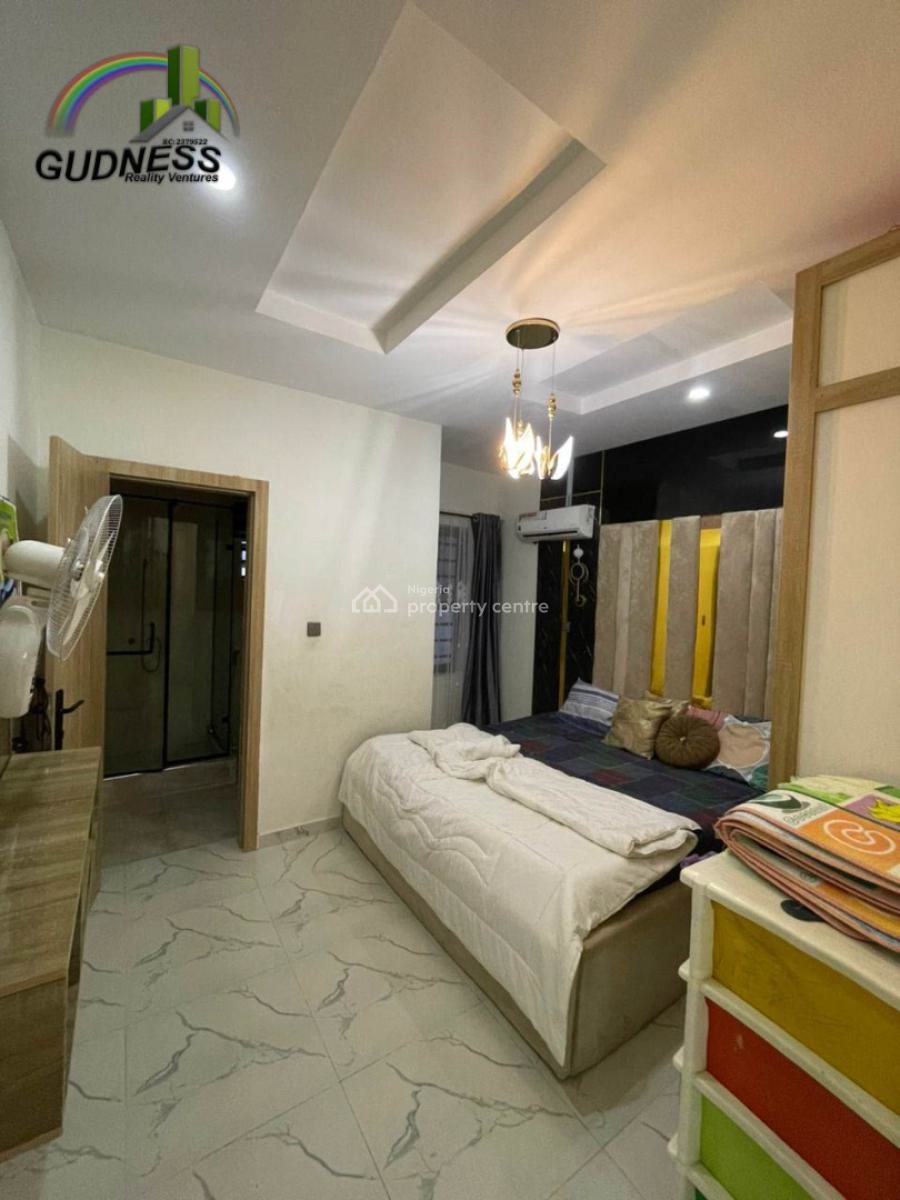 Lovely 4 Bedroom Fully Furnished Terrace Duplex, Mobile Road, Ajah, Lagos, Terraced Duplex for Rent