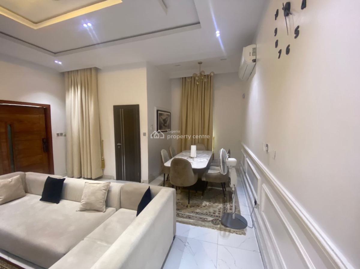 Fully Furnished 4 Bedroom Semi-detached Duplex, Idado, Lekki, Lagos, Semi-detached Duplex for Rent