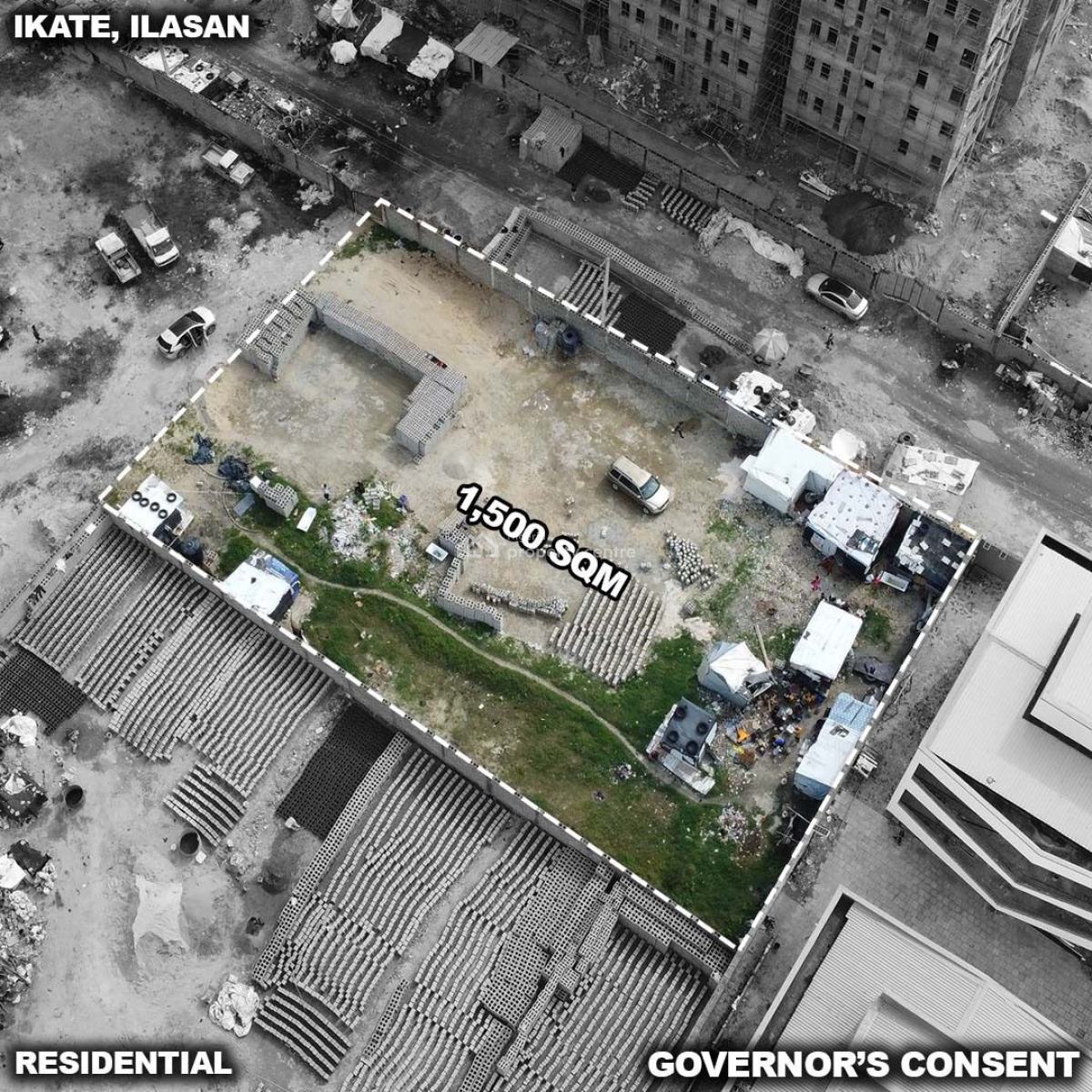 2500 Sqm Bare Land, Ilasan, Ikate, Lekki, Lagos, Residential Land for Sale